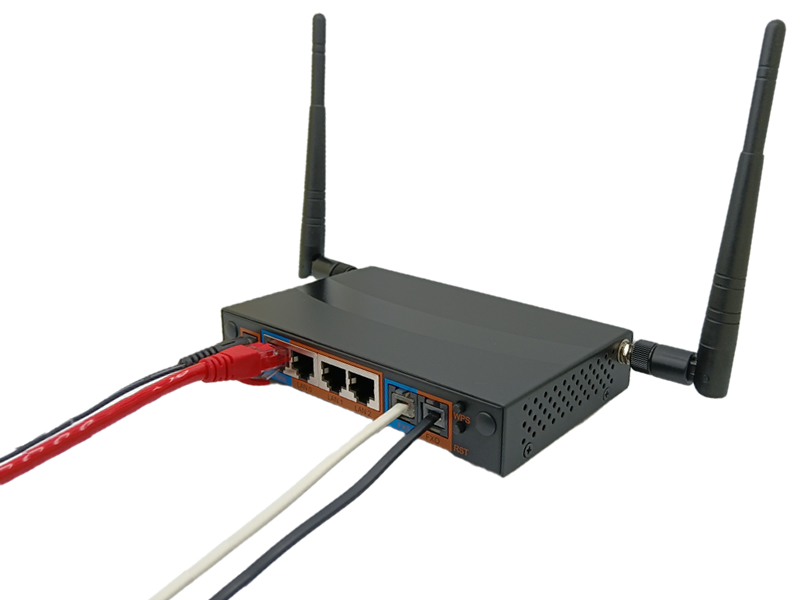 AIO100小型IP電話交換機(jī)支持32個SIP分機(jī)1外線